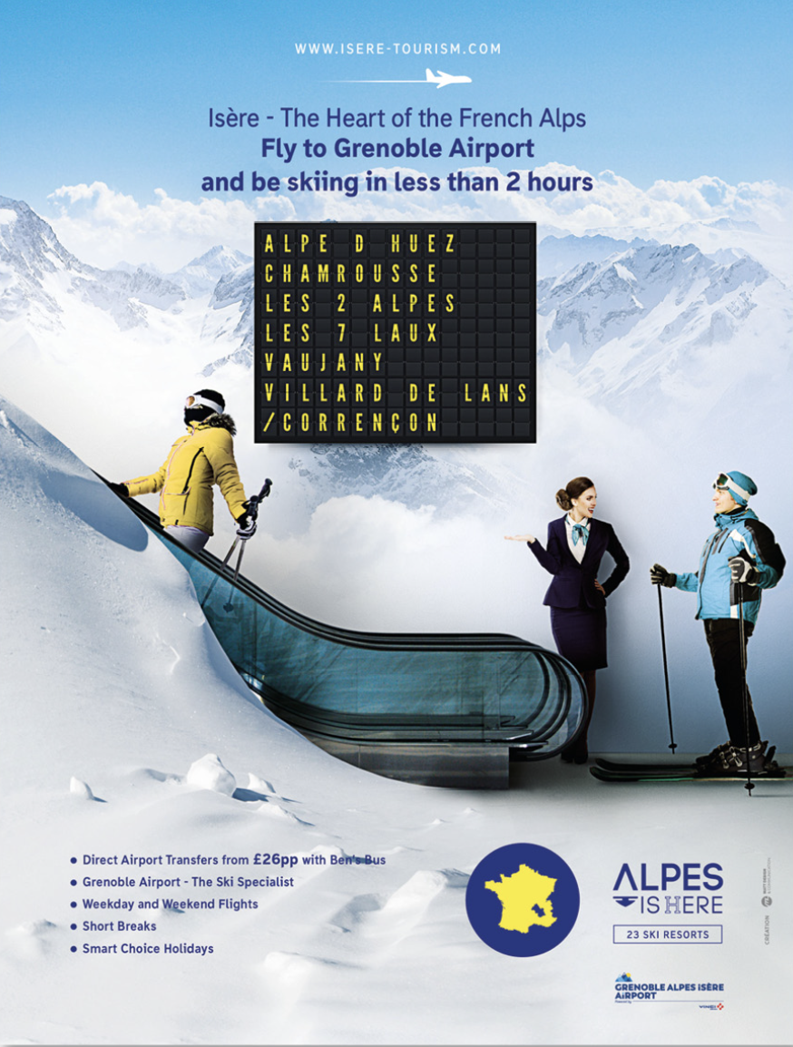 Illustration du projet Campagne de communication pour la saison d'hiver et magazine