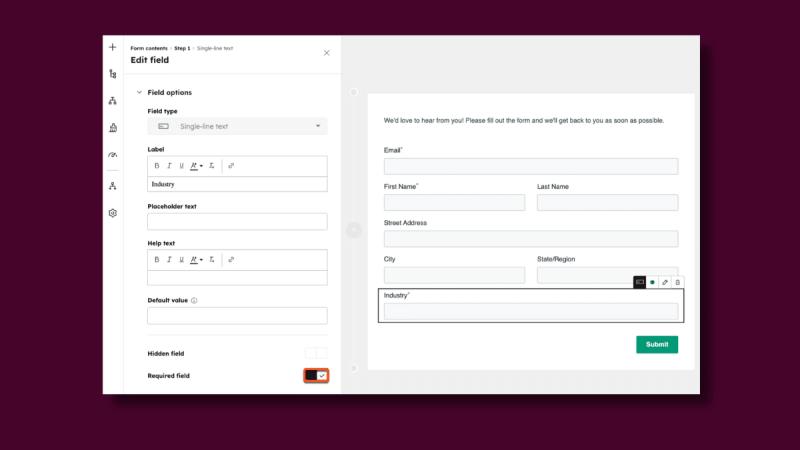 Créer des formulaires qui convertissent avec l’outil gratuit de HubSpot