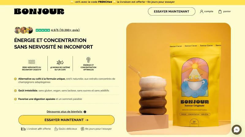 12 exemples de Landing Pages ecommerce qui convertissent