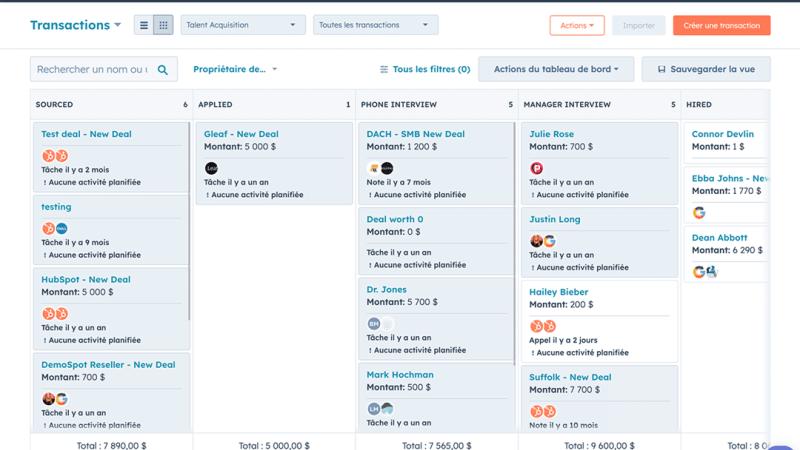 Comment créer un pipeline de vente sur HubSpot CRM (tuto + exemples)