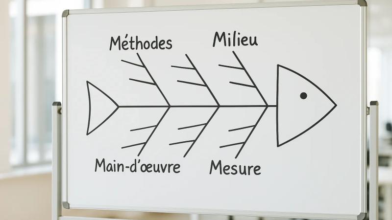 Diagramme d'Ishikawa : les 5M pour analyser un problème