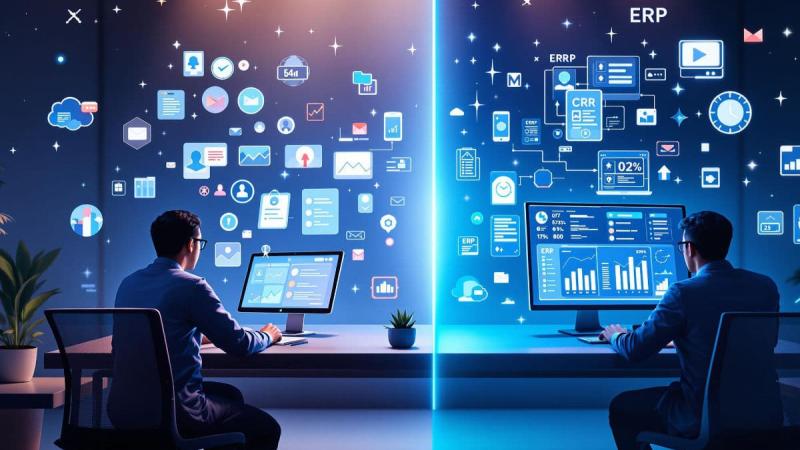 Quelles sont les différences entre un CRM et un ERP ?
