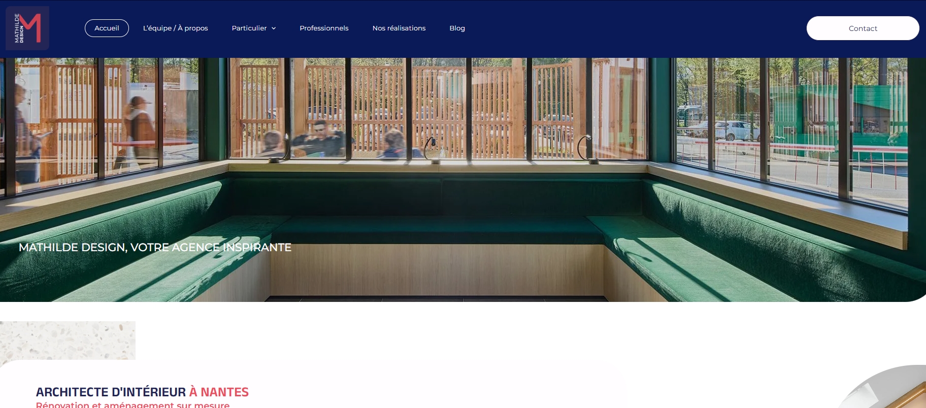 Illustration du projet REFONTE SITE WEB
