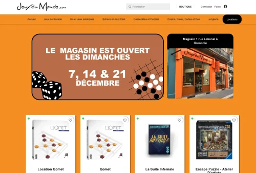 Illustration du projet Refonte et unification e-commerce et magasin Jeux du Monde