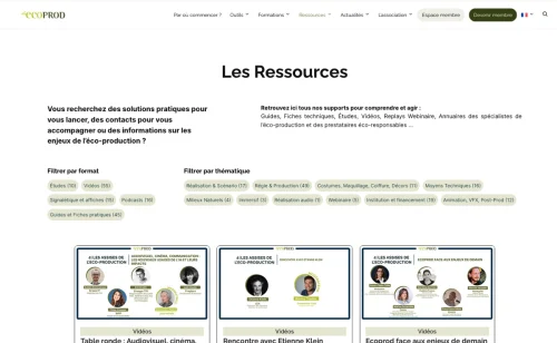 Illustration du projet Optimisation et maintenance du site web Ecoprod