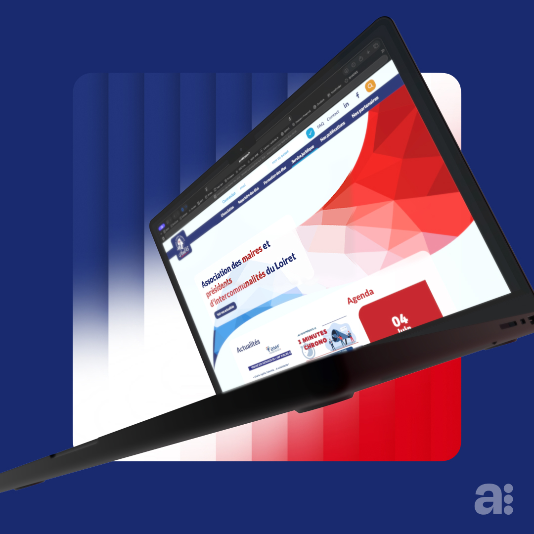 Illustration du projet Refonte du site institutionnel de l’Association des Maires du Loiret | AML45