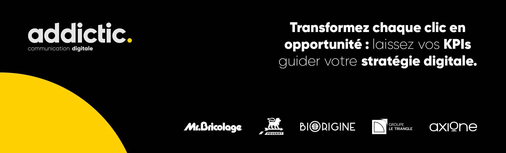 Couverture de l'agence addictic