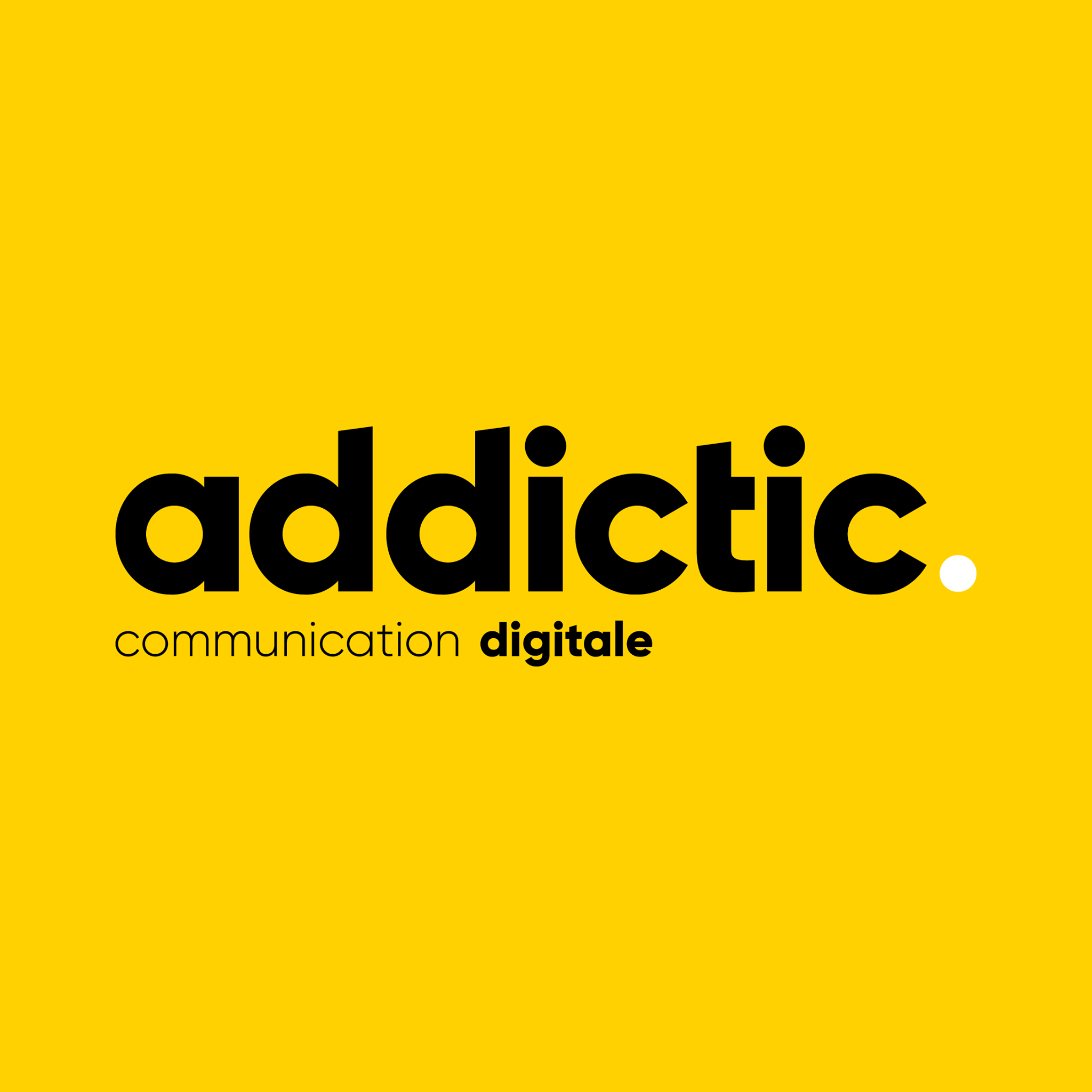Logo agence addictic