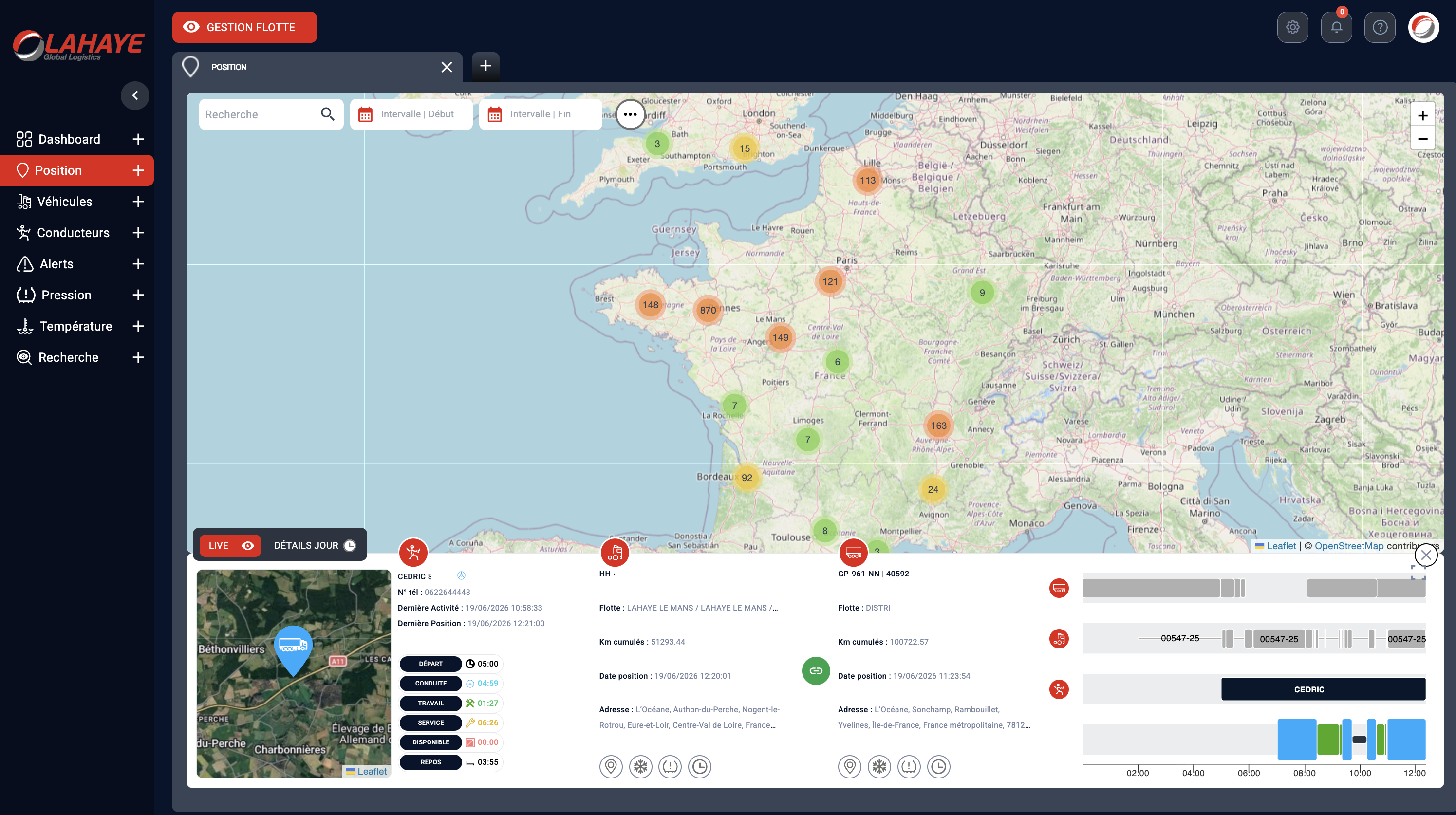 Illustration du projet Logiciel métier sur-mesure pour la gestion logistique et transport