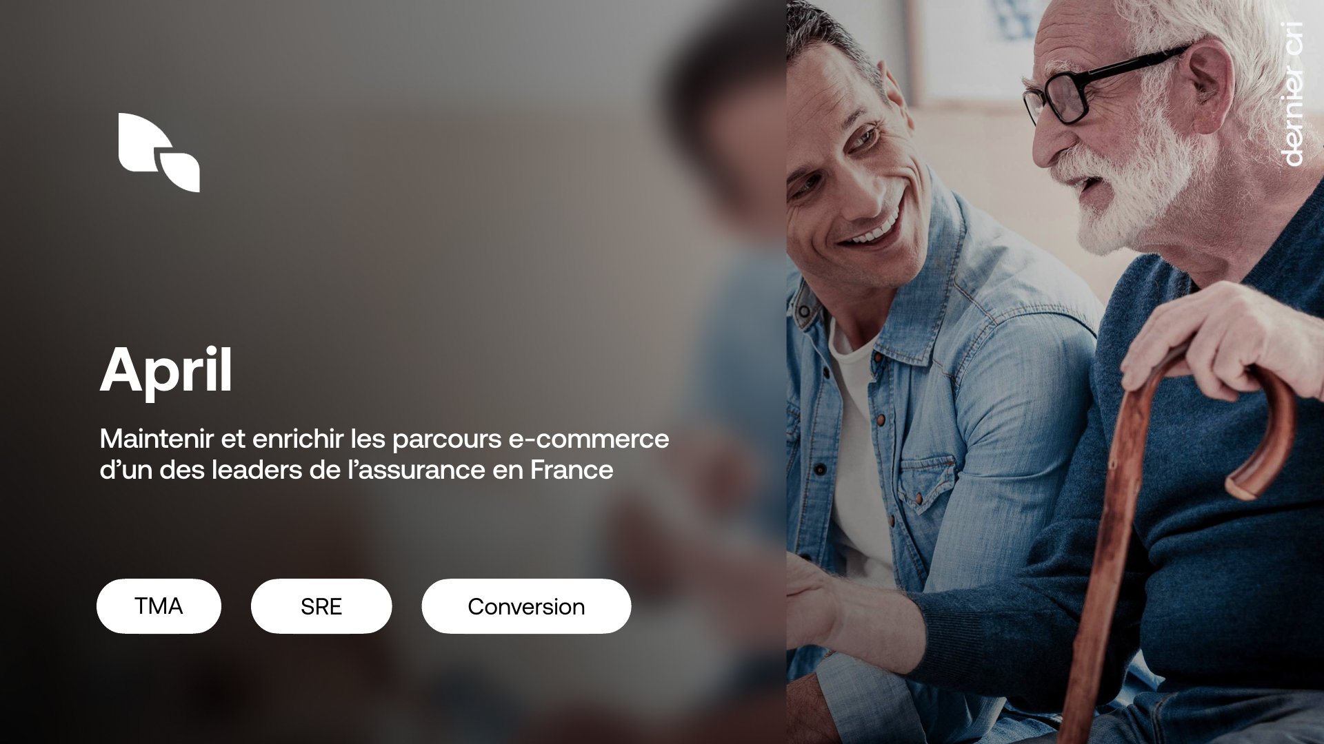 Illustration du projet TMA, optimisation de la conversion et fiabilisation des tunnels de souscription d'APRIL