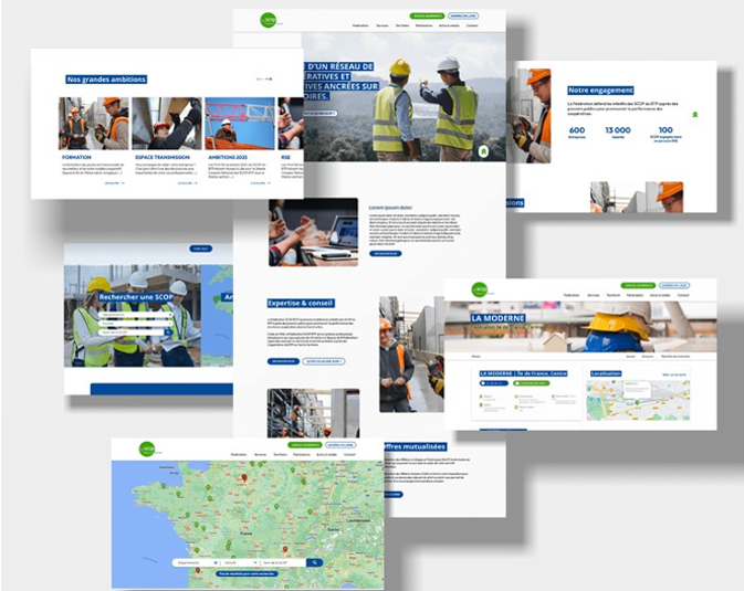 Illustration du projet Partenaire de la Fédération Nationale SCOP BTP depuis 2012