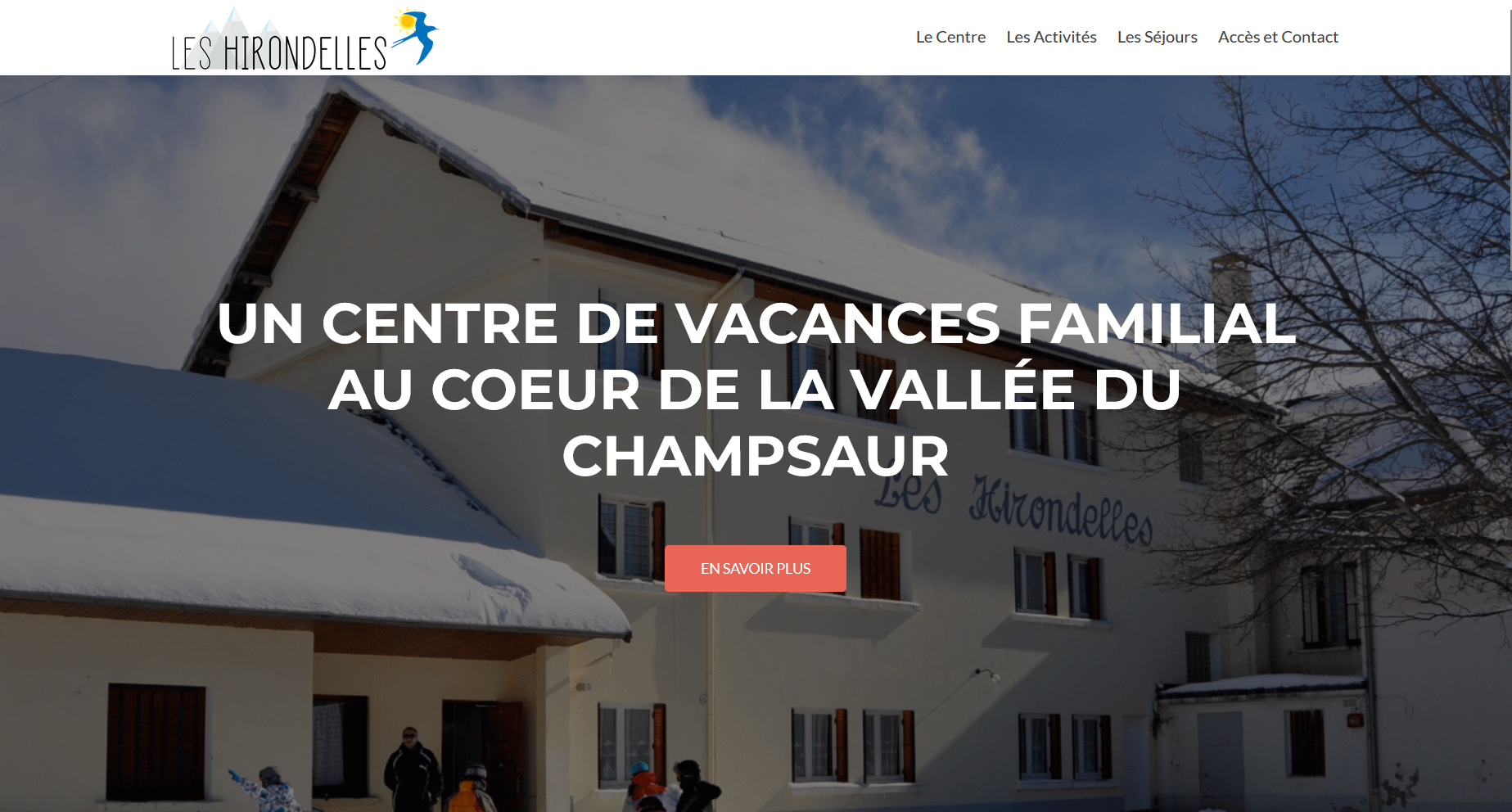 Illustration du projet Migration d'un site WordPress pour un centre de vacances familial