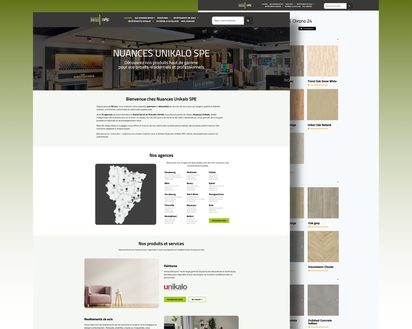 Illustration du projet Refonte du site web WordPress de SPE