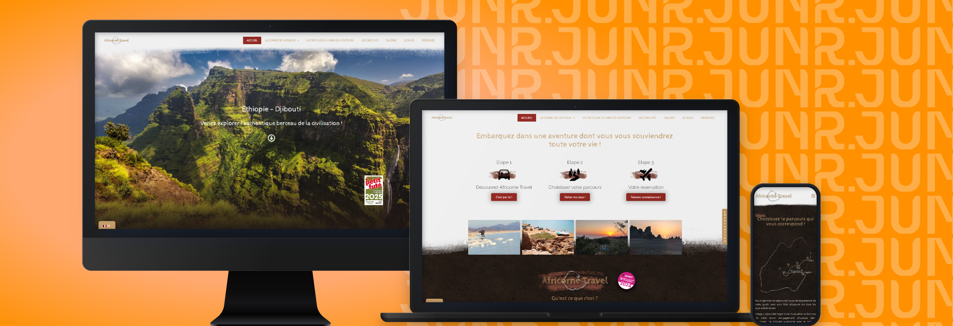 Illustration du projet Africorne Travel