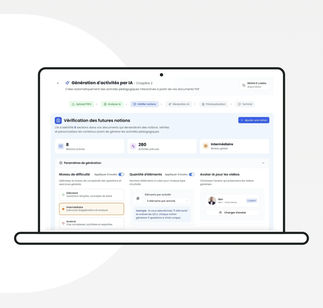 Illustration du projet Conception d'un système d'export multi-standards pour un SaaS EdTech