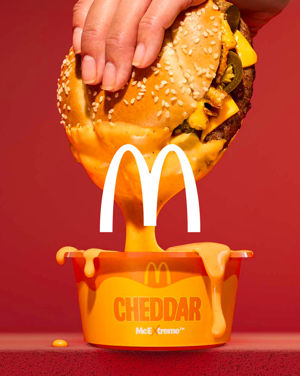 Illustration du projet McDonald's - Crazy Cup Cheddar