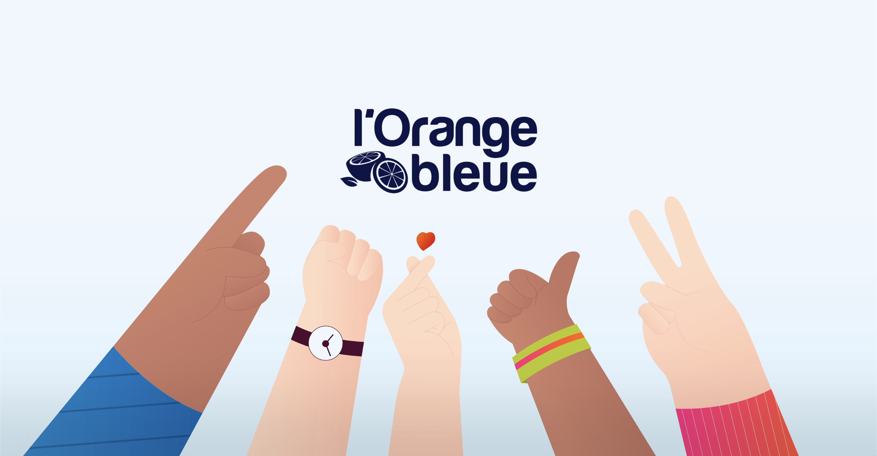 Illustration du projet l'Orange bleue - Motion design explainer