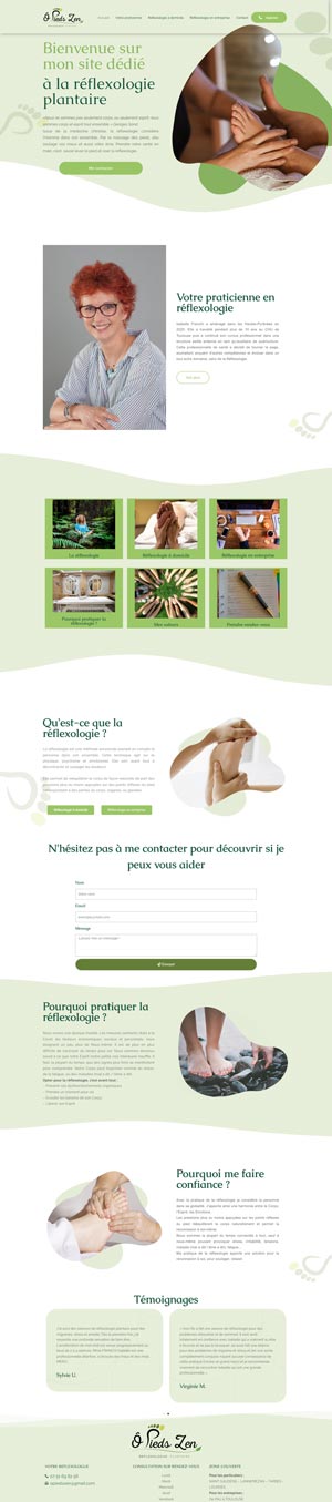 Illustration du projet Site Opiedszen.fr