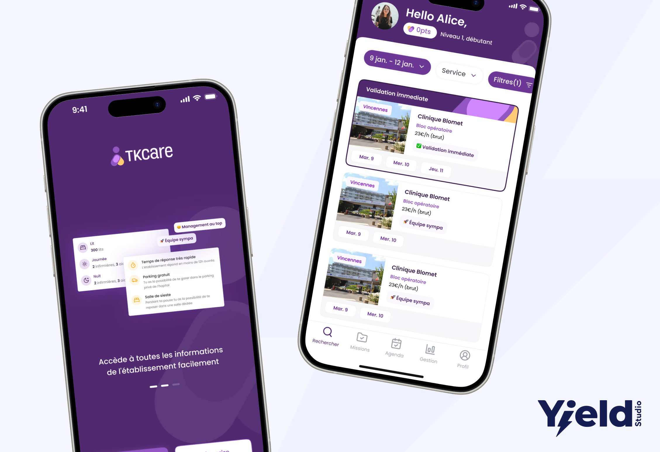 Illustration du projet Plateforme d'interim