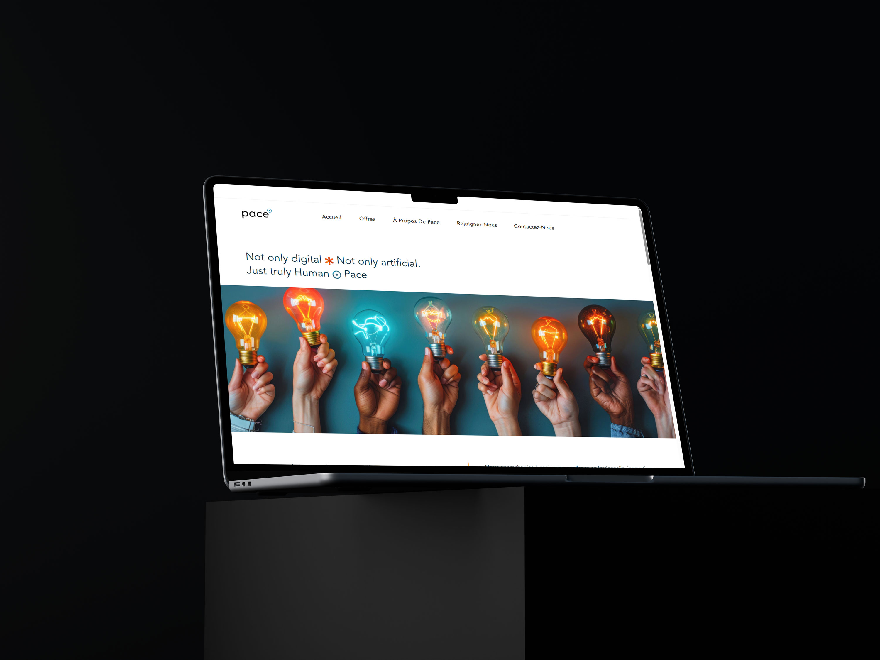 Illustration du projet Création site Pace Consulting