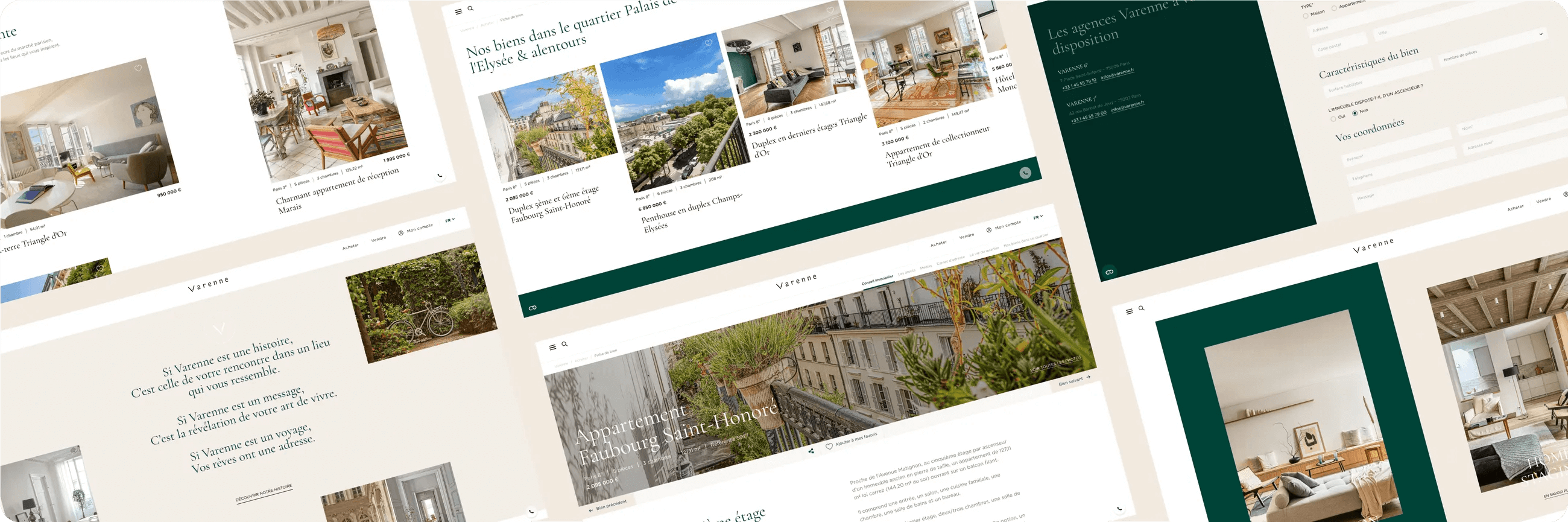 Illustration du projet Varenne - Refonte site web et Espace client