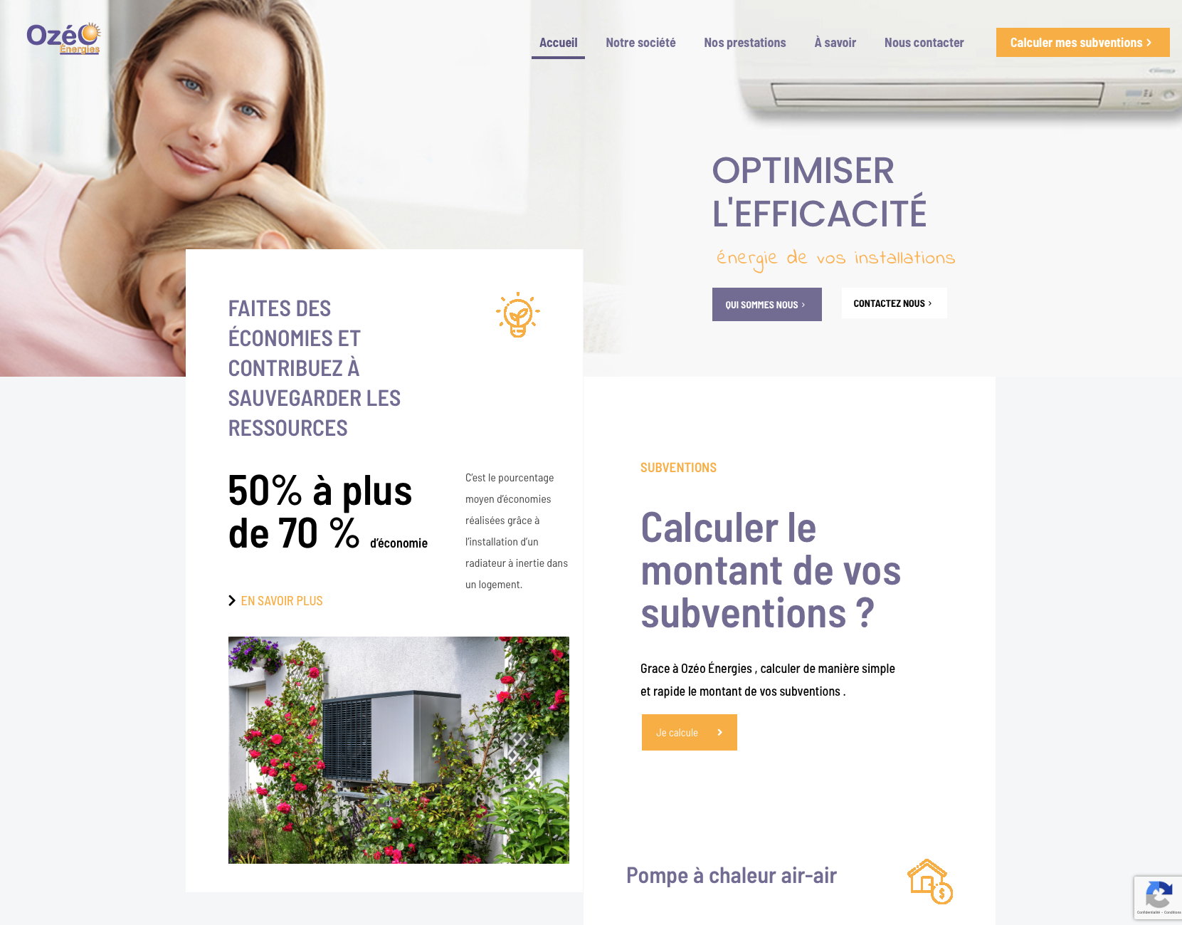 Illustration du projet Solutions de chauffage économique et installation de pompes à chaleur pour particuliers, professionnels et industriels