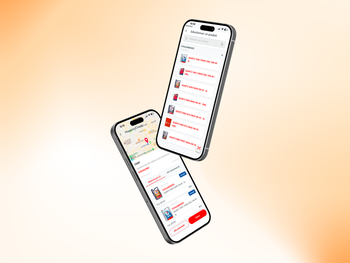 Illustration du projet PriceInsight : application mobile de relevés de prix