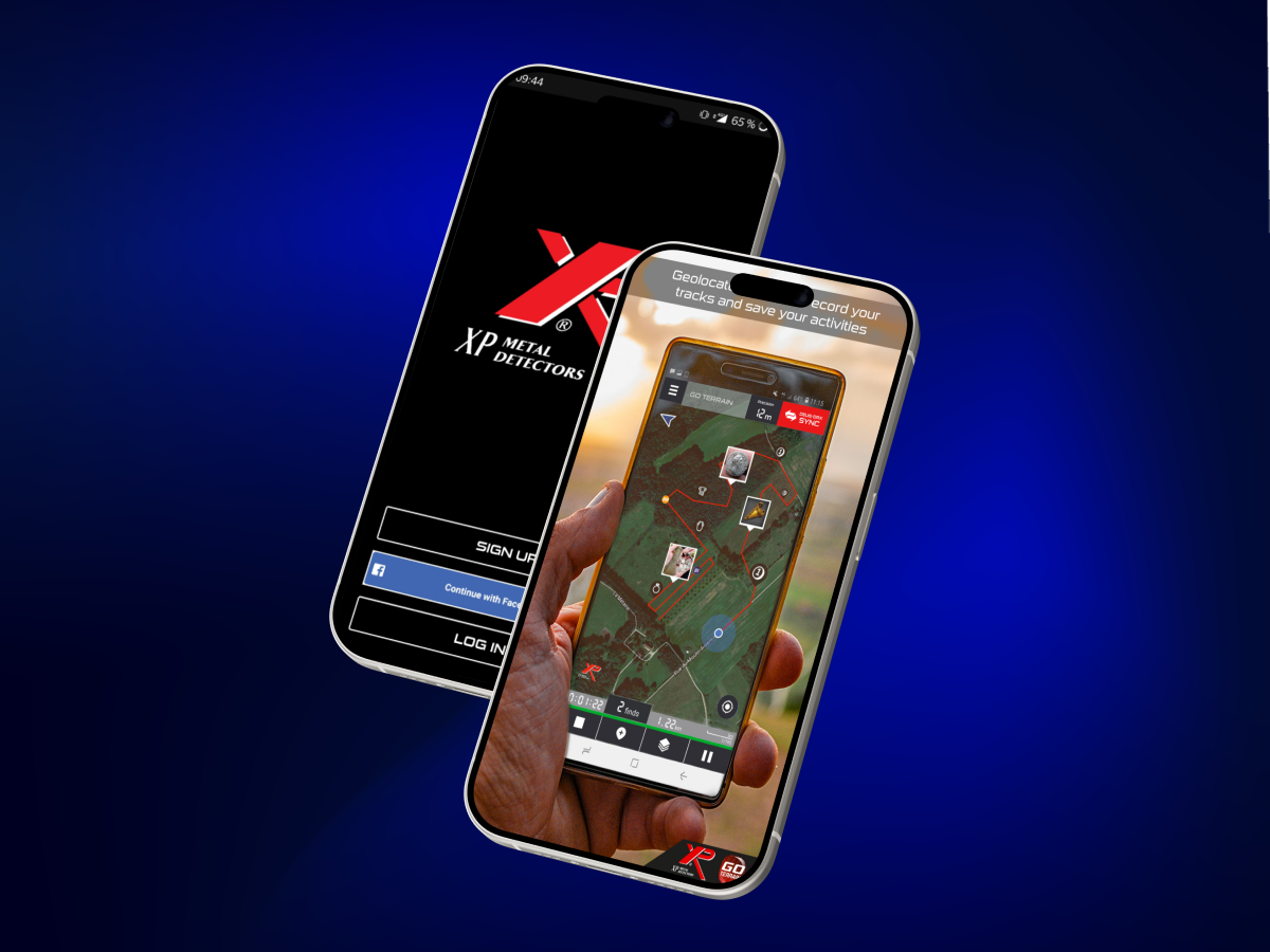 Illustration du projet Go Terrain : application mobile de détection de métaux