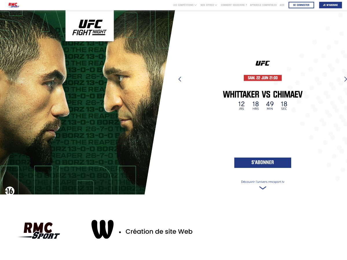 Illustration du projet Refonte UX/UI des parcours streaming RMC Sport