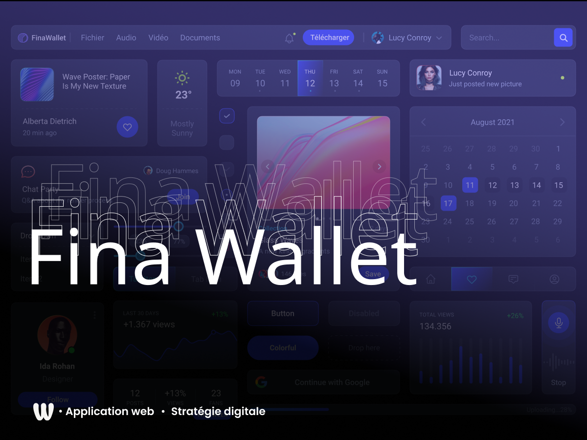 Illustration du projet NeoBank UI
