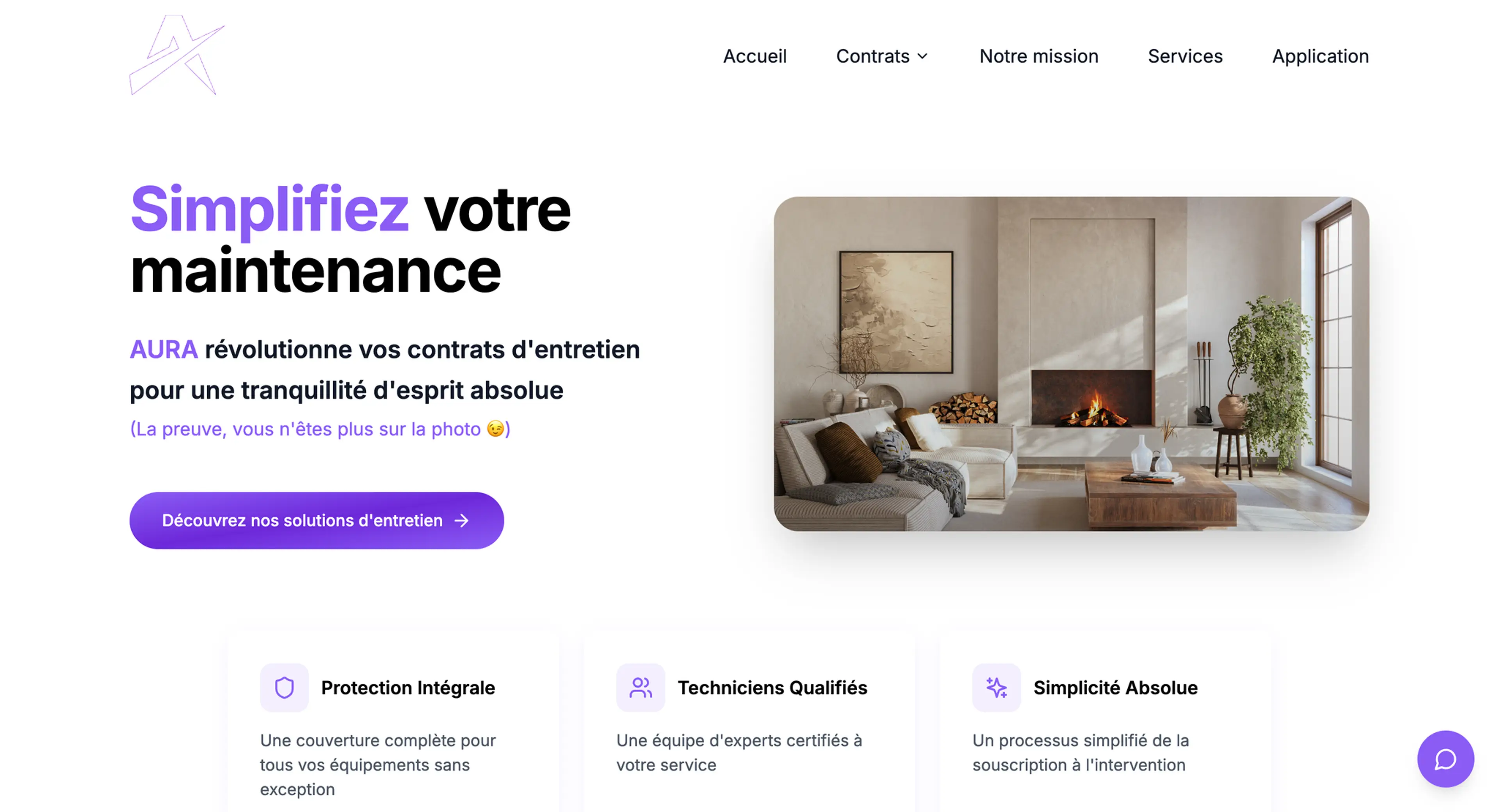 Illustration du projet Création d'un site pour proposer des solutions d'entretiens