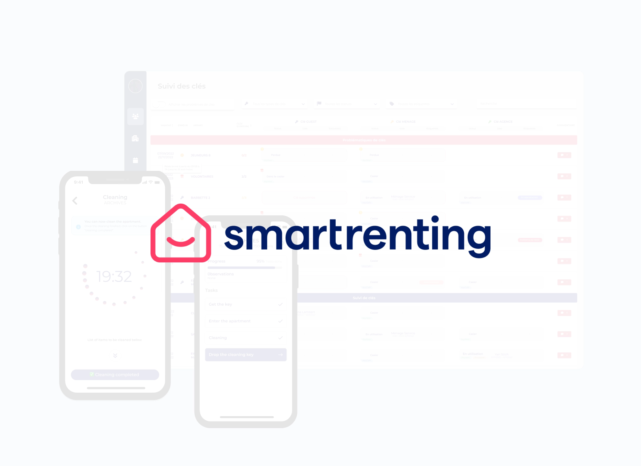 Illustration du projet ERP et applications web & mobile pour Smartrenting