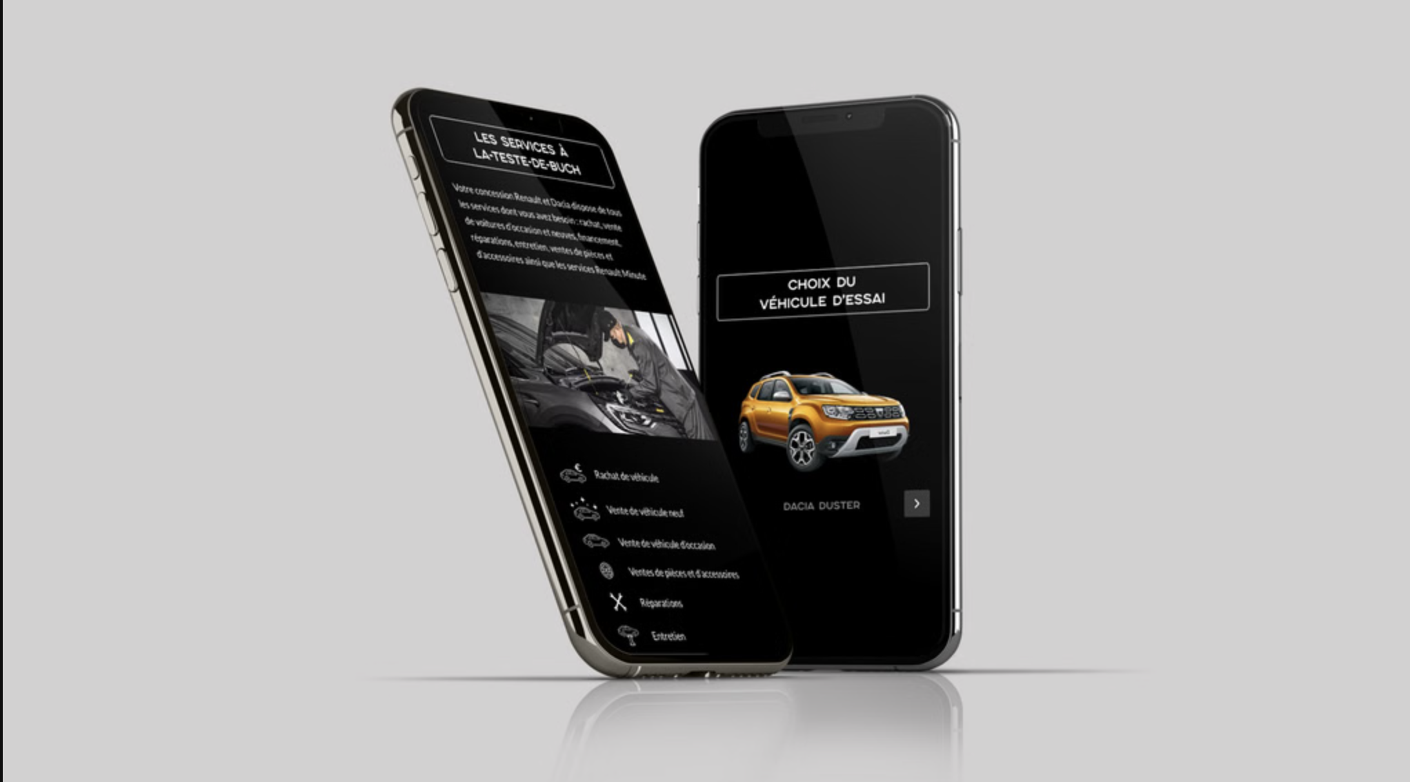 Illustration du projet Site web automobile Elide Autos - Renault Nissan