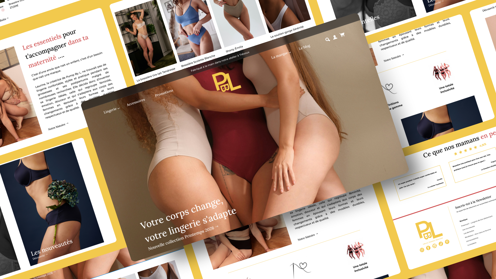 Illustration du projet Refonte WooCommerce et formation SEO pour Pump By L