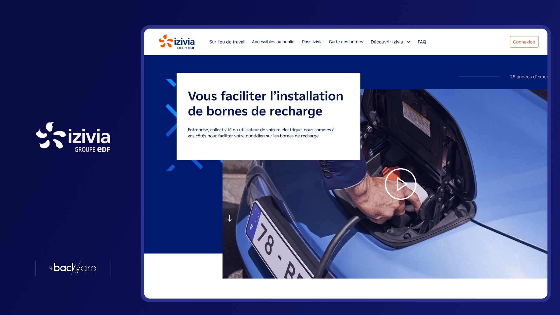 Illustration du projet Site web grand public Izivia by EDF