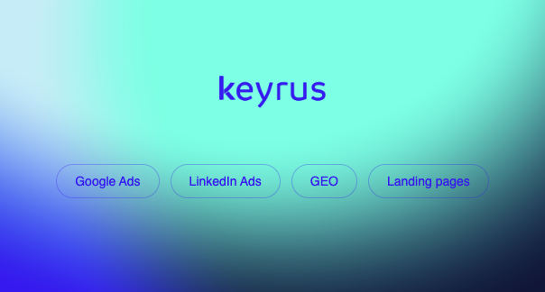 Illustration du projet Structurer l'acquisition multi-pays de Keyrus avec une stratégie Paid et GEO