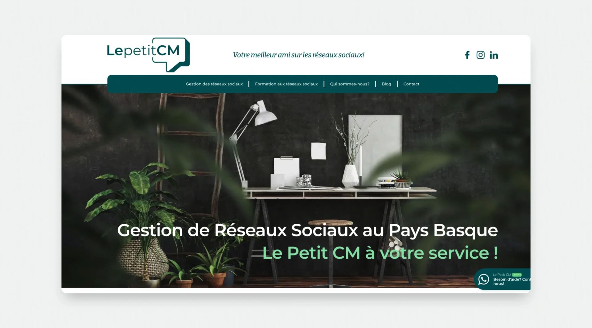 Illustration du projet Le Petit CM – un nouveau site pour booster sa visibilité