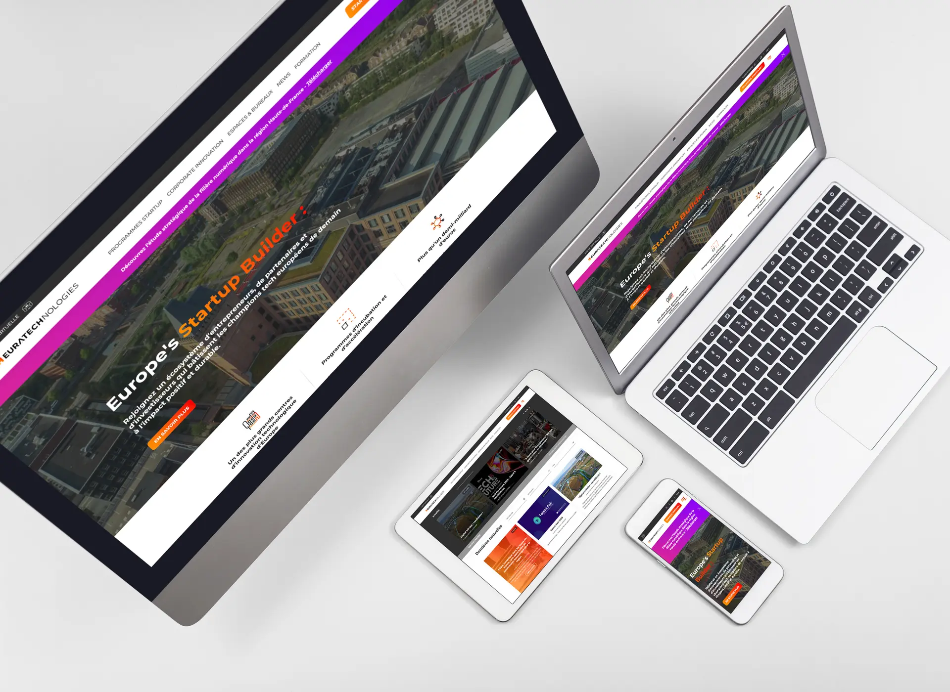 Illustration du projet Développement d'une solution Headless CMS et production de contenu