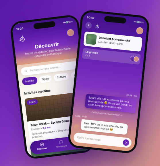 Illustration du projet Création d'un app mobile de social rencontre