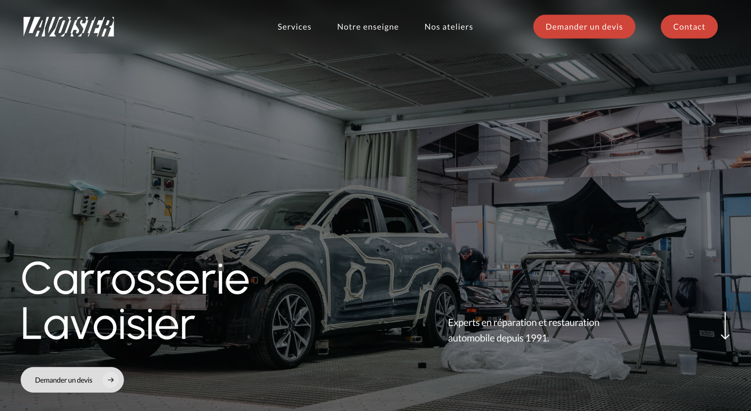 Illustration du projet Lavoisier automobiles