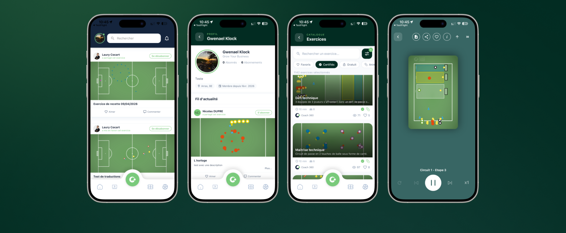 Illustration du projet Coach 360 – Application mobile
