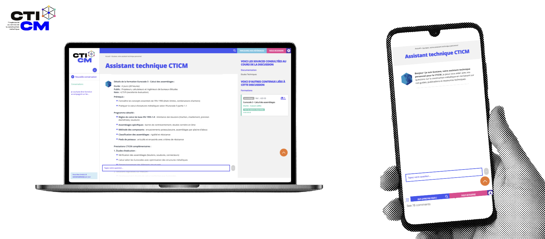 Illustration du projet Développement d'un assistant technique virtuel