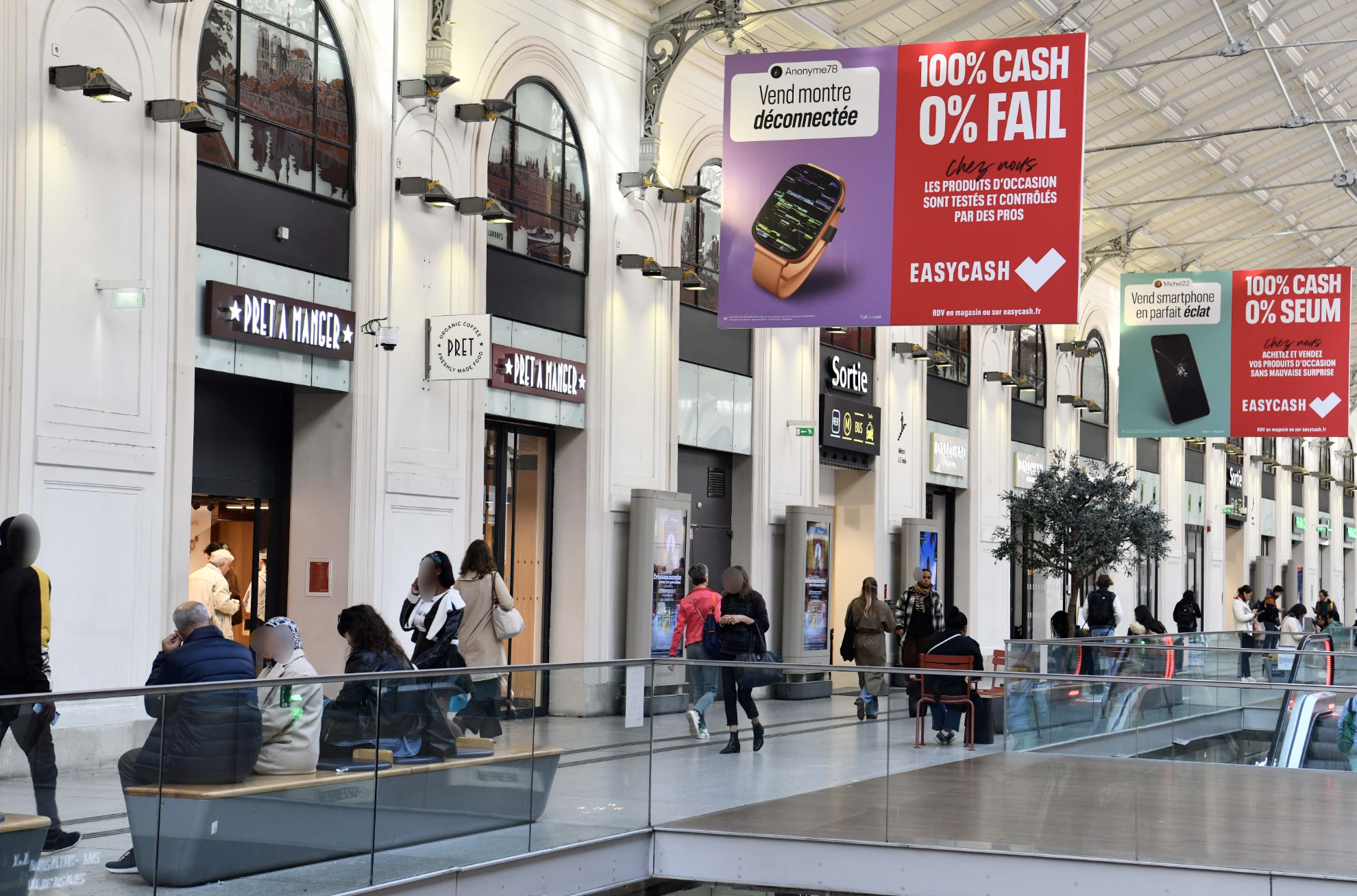 Illustration du projet EasyCash : installer un réseau physique face aux plateformes de la seconde main