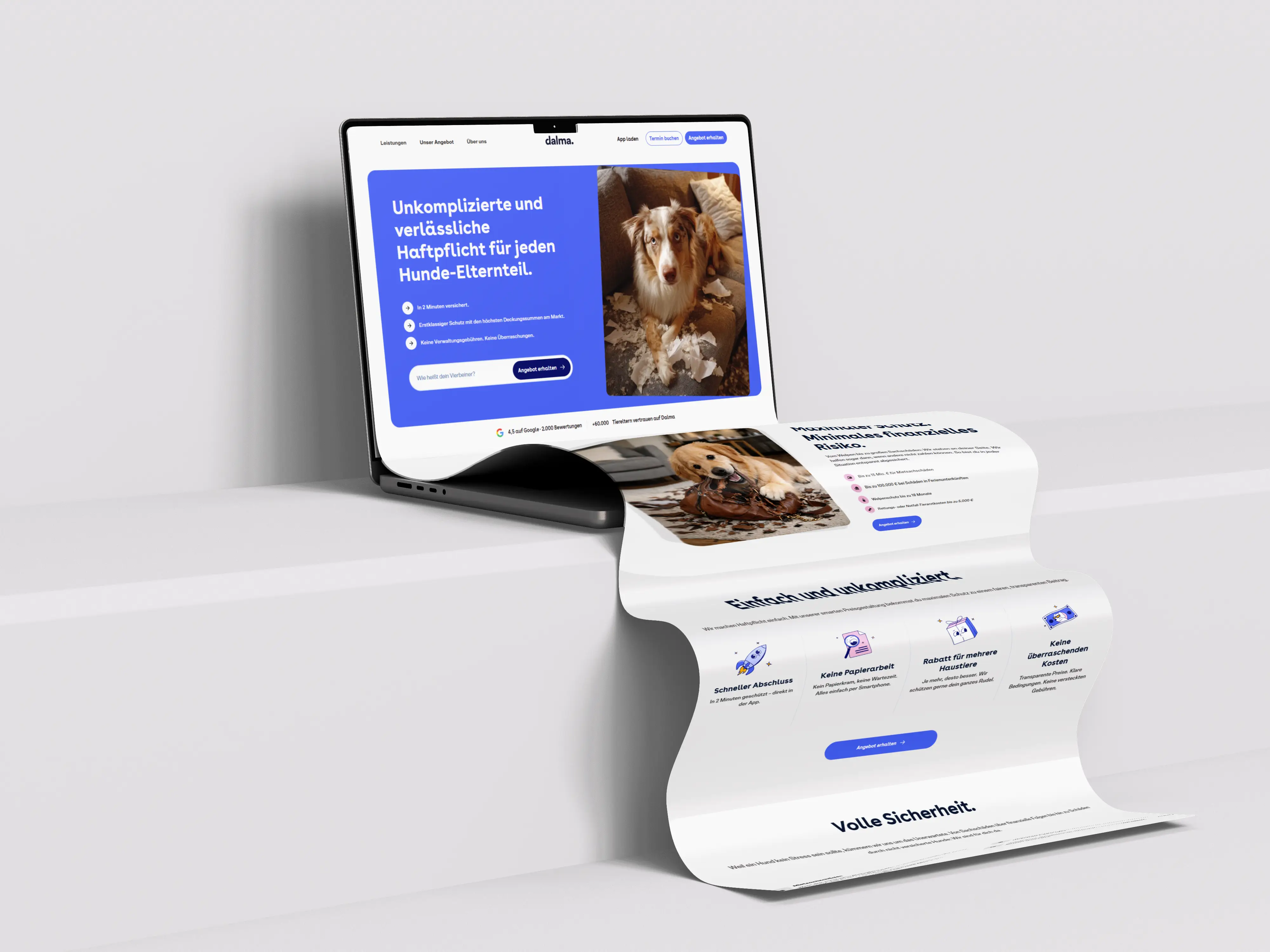 Illustration du projet Landing page - Intégration Webflow