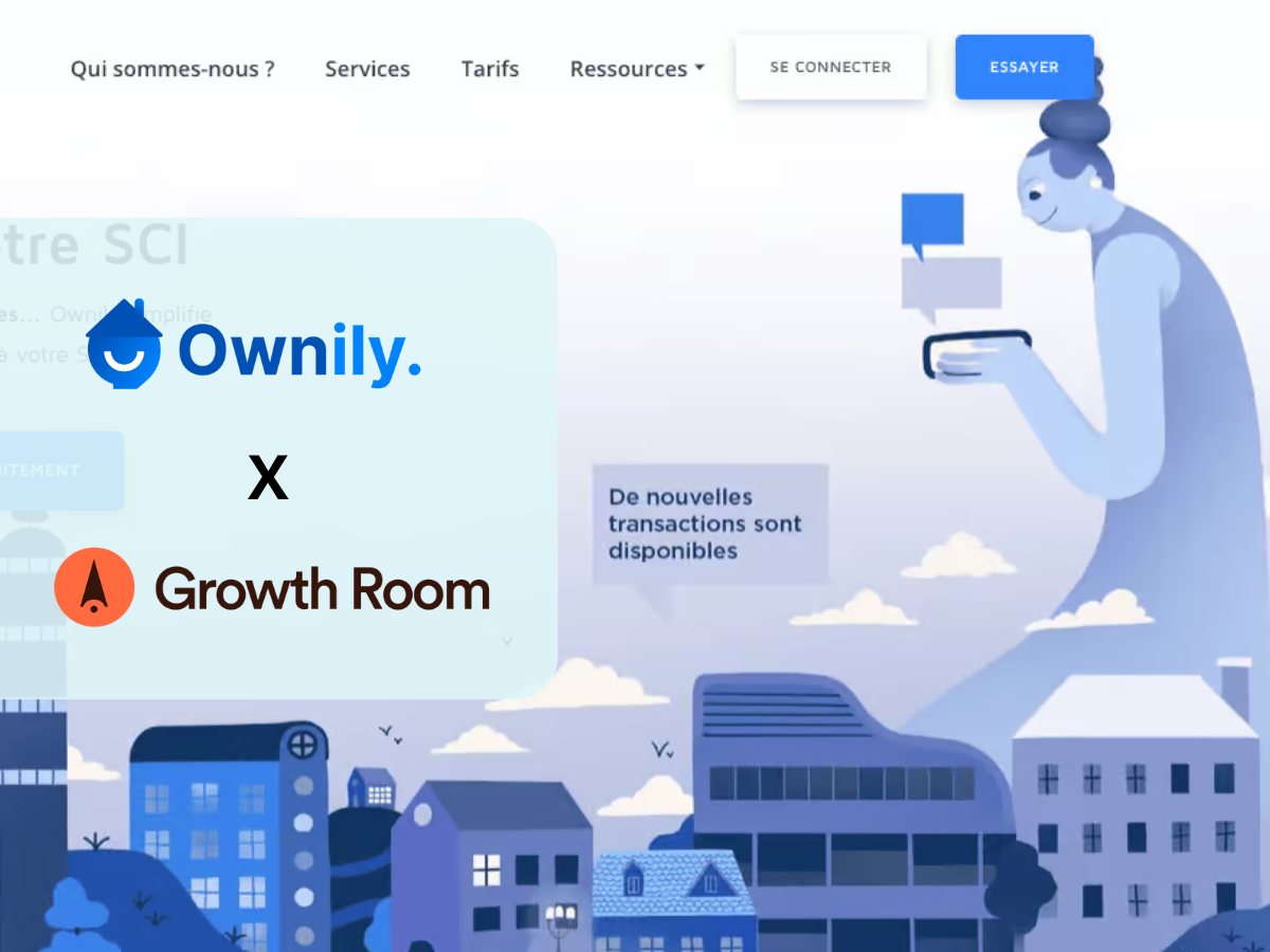 Illustration du projet Ownily : +210 leads / mois pour faciliter la gestion des SCI