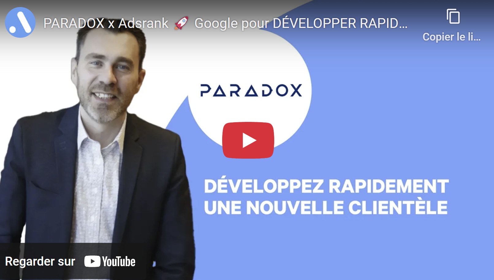 Illustration du projet PARADOX x Adsrank