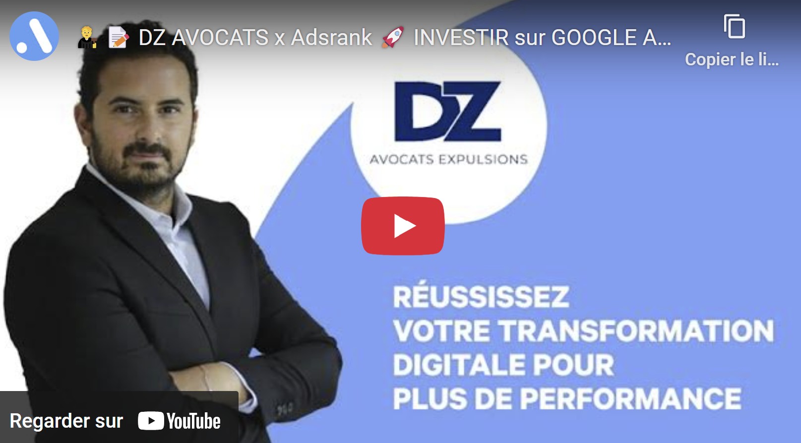 Illustration du projet DZ AVOCATS x Adsrank