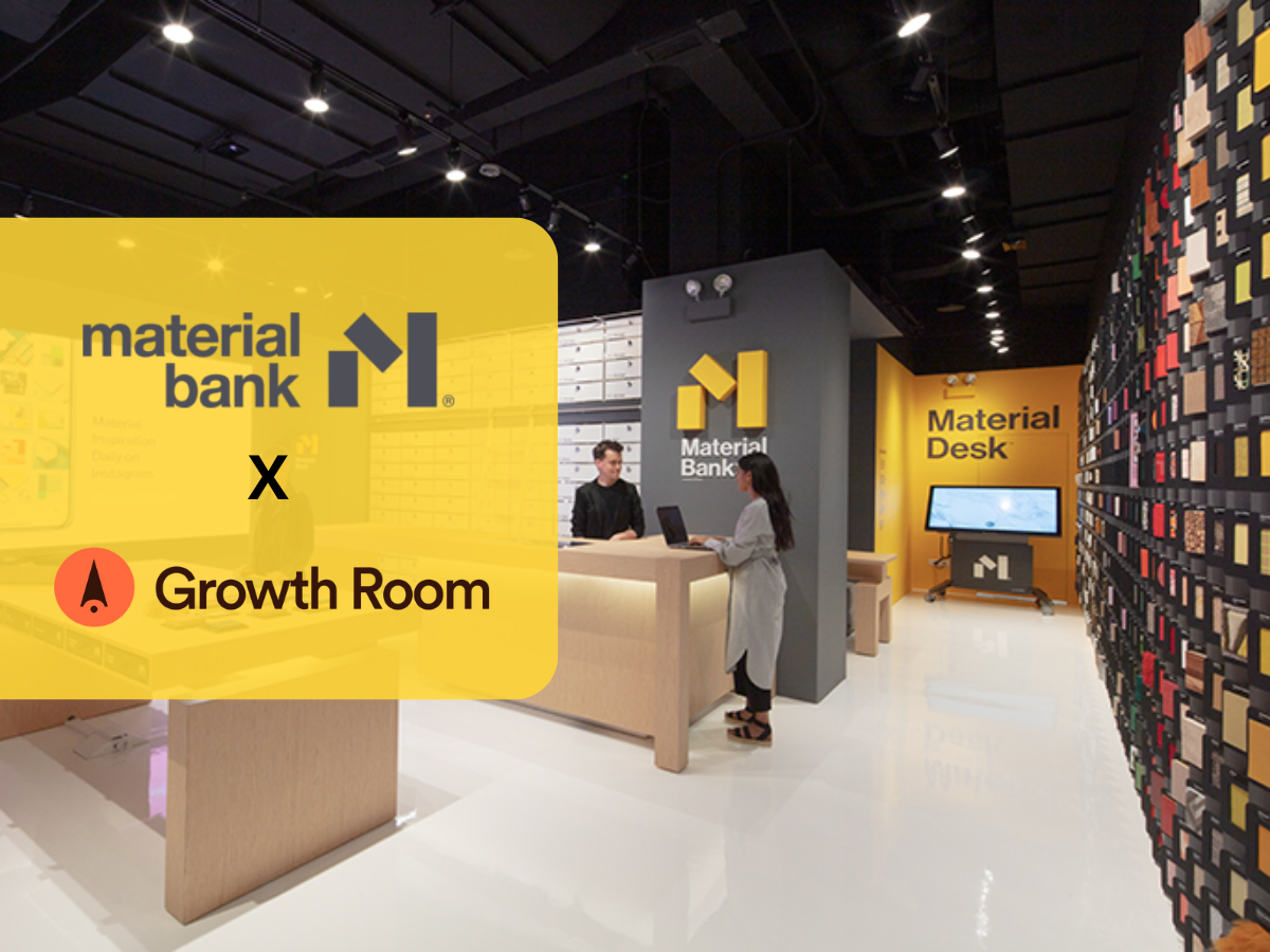 Illustration du projet Material Bank : 25 leads qualifiés / mois pour lancer le marché UK