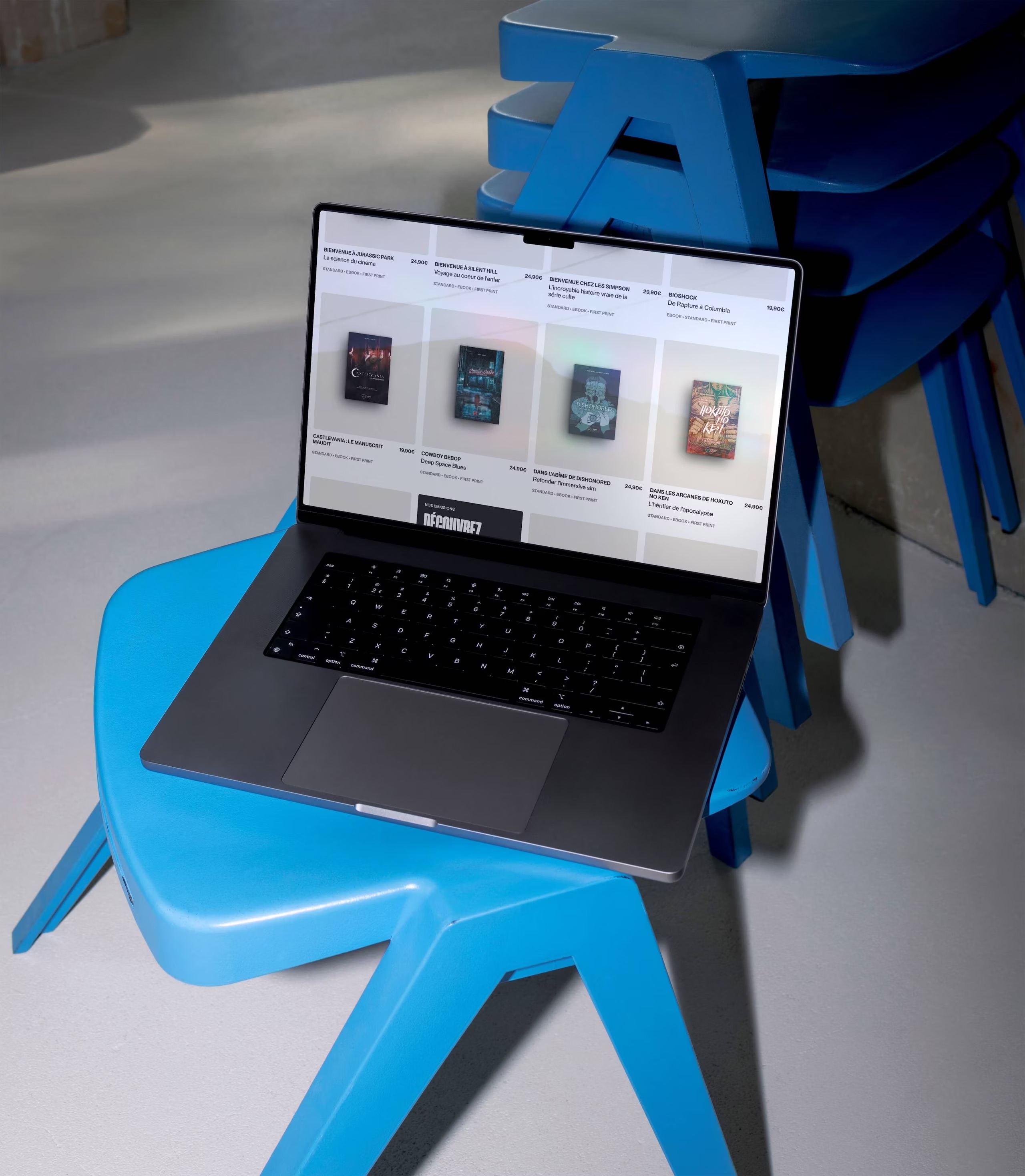 Illustration du projet E-commerce Shopify pour Third Éditions