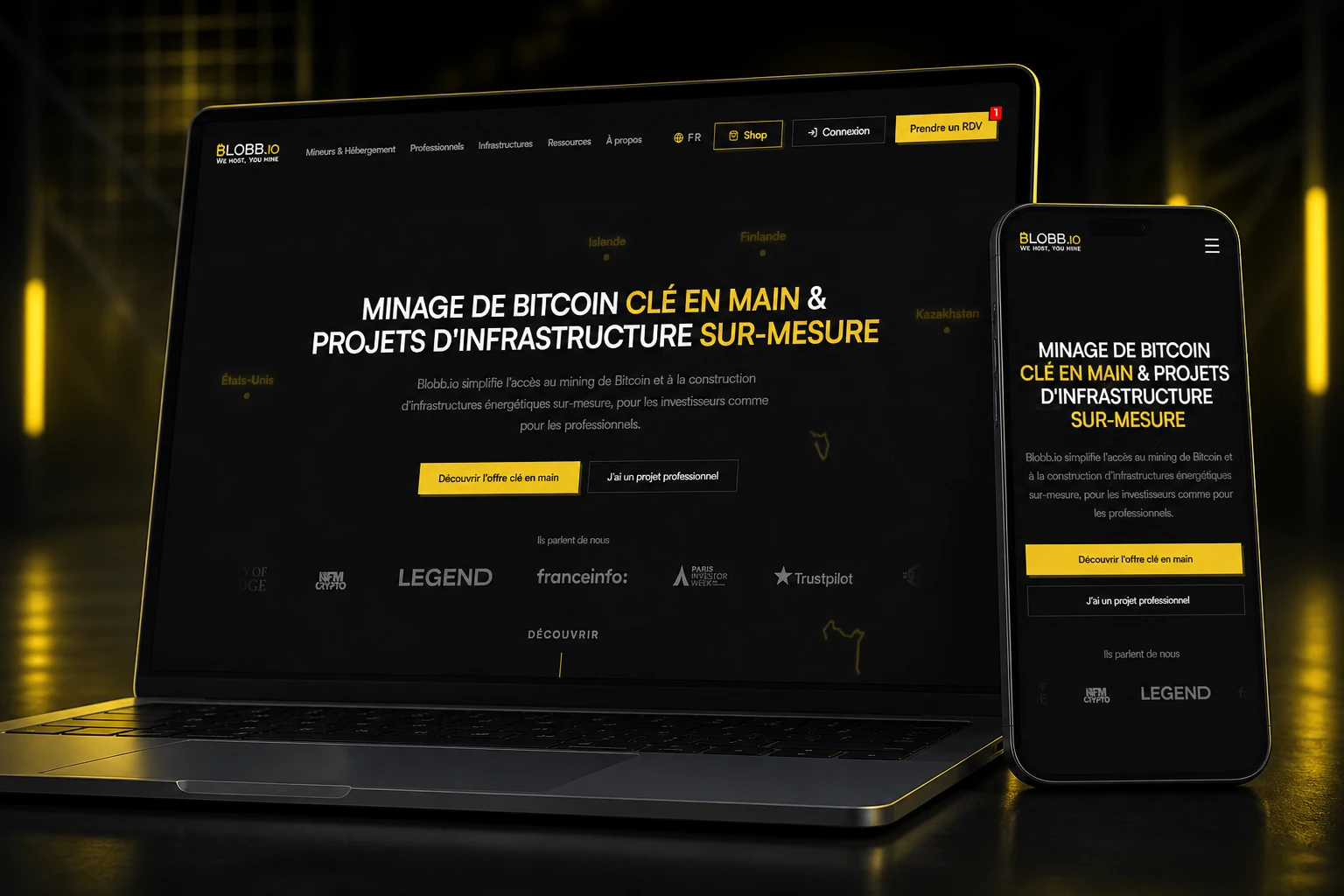 Illustration du projet Refonte UX/UI et conception d’un site B2B pour une offre technique complexe